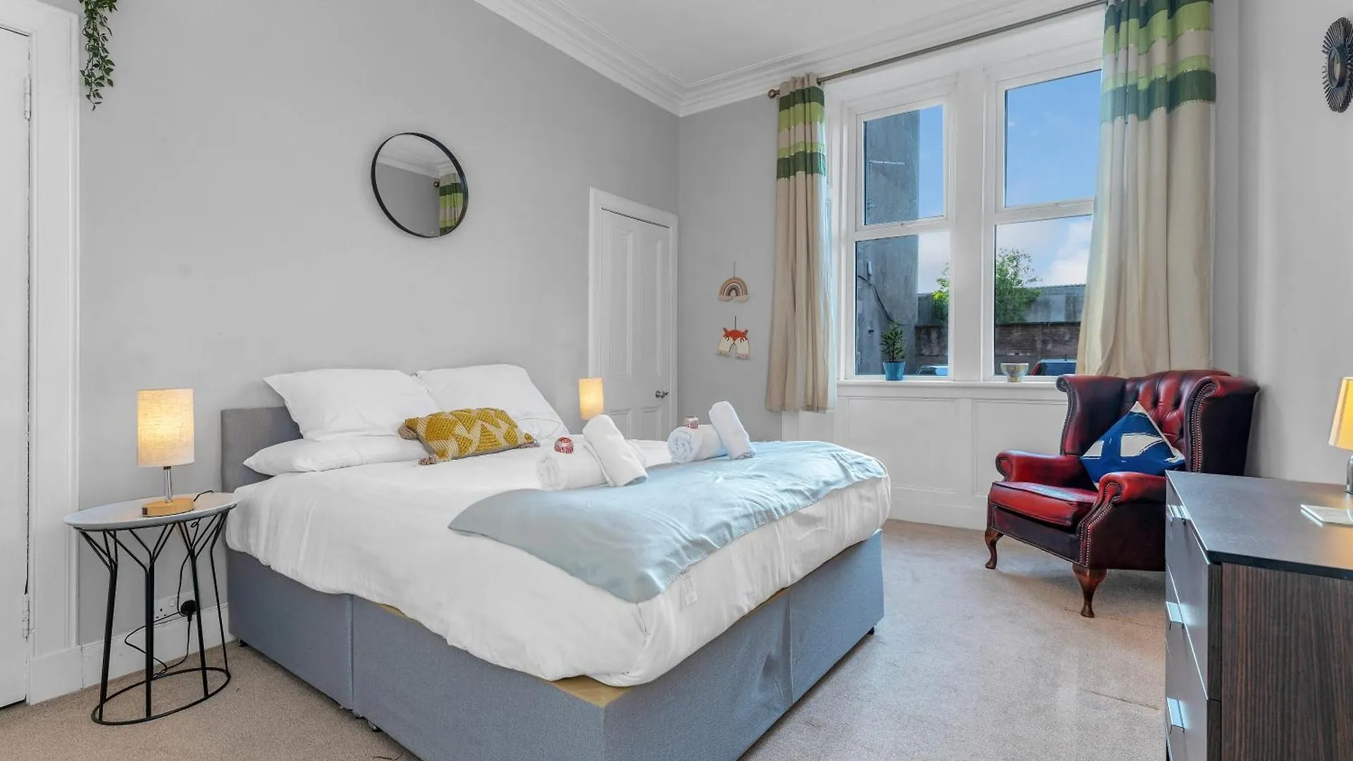 Bright Large Bedroom Br1 Edimburgo Quarto em Acomodações Particulares